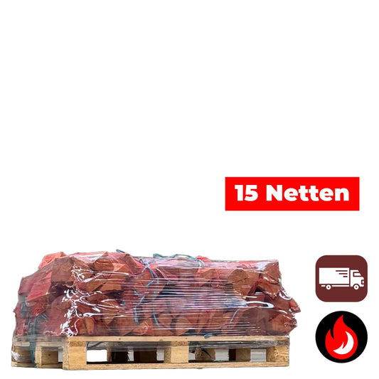 15 Zakken Berken Haardhout 22L