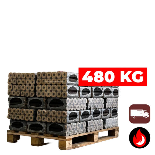 Pini Kay Eiken Houtbriketten - 480 kg