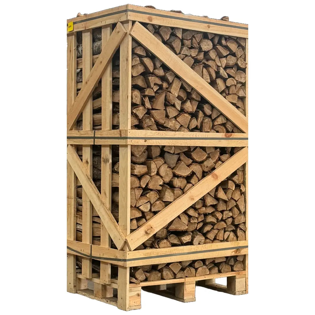 Grote Pallet Eiken/Berken Haardhout Mix