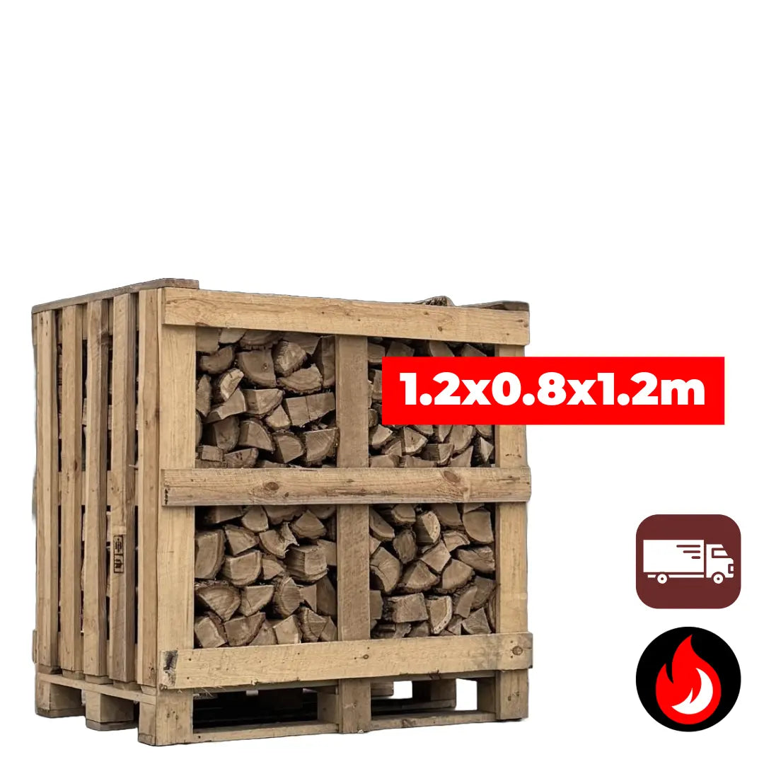 Kleine Pallet Eiken Haardhout