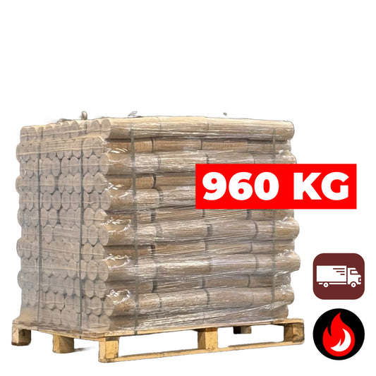 Nestro Hardhout Houtbriketten | 960 kg