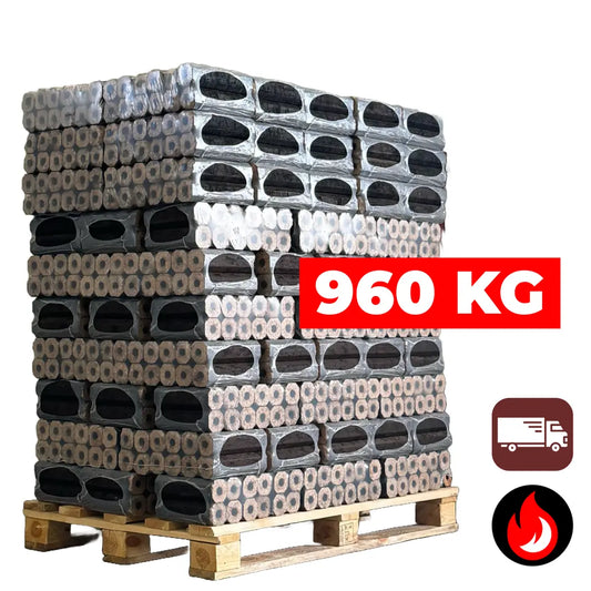 Pini Kay Eik Houtbriketten - 960 kg