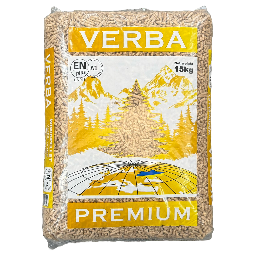 Verba Premium (lichte) houtpellets | ENplus A1 | 975 kg